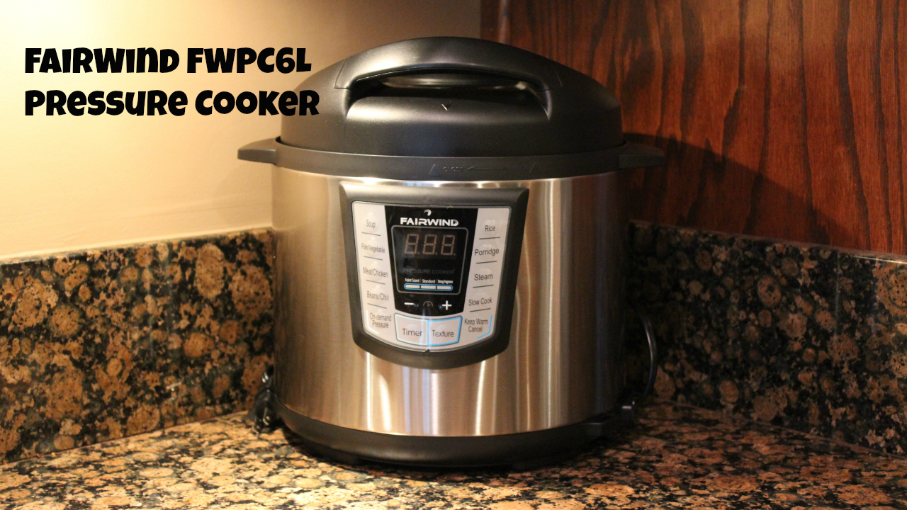 Fairwind FWPC6L Pressure Cooker Mild Ground Beef and Bean Chili