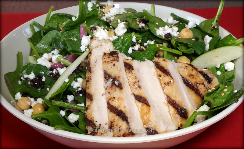 Boudin Forbidden Rice and Chicken Sesame Salad