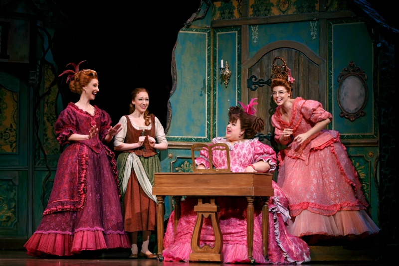 (L-to-R)-Blair-Ross,-Kaitlyn-Davidson,-Aymee-Garcia-and-Kimberly-Faure-from-the-Rodgers-Hammersteins-CINDERELLA-tour-photo-by-C