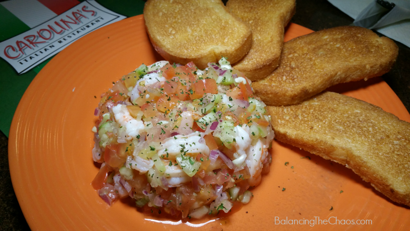 Carolinas Ceviche Appetizer