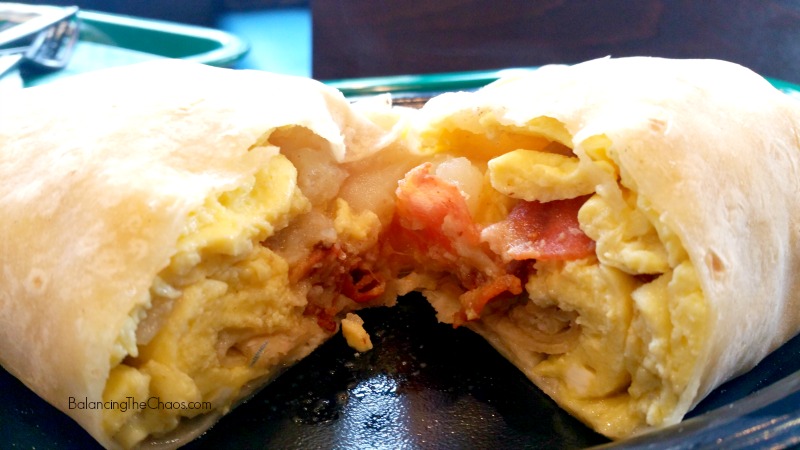 Miguels Jr Breakfast Sunrise Burrito