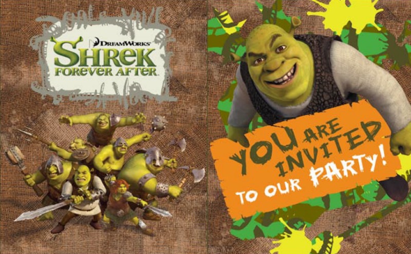 Shrek Party Printables