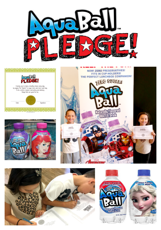 AquaBall Pledge for Pinterest