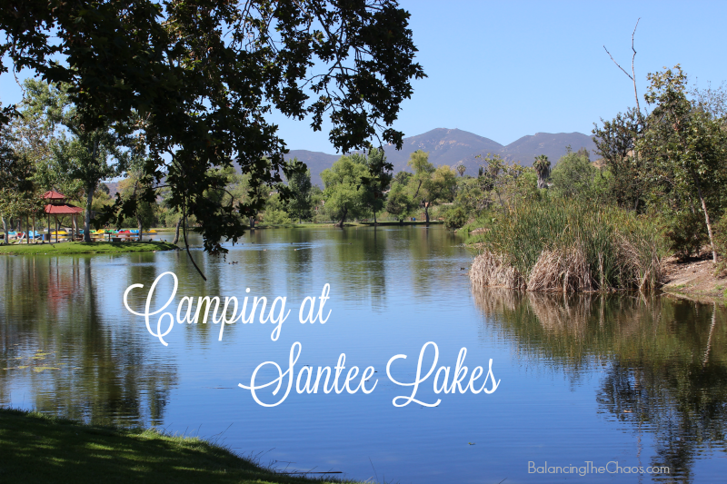 Camping at Santee Lakes