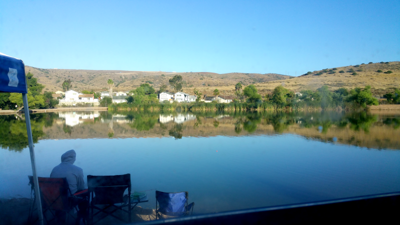 Fishing at Santee Lakes