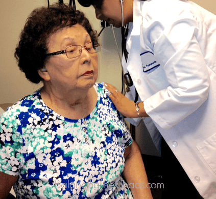 Geriatric doctor visith at Kaiser Permanente, Orange County