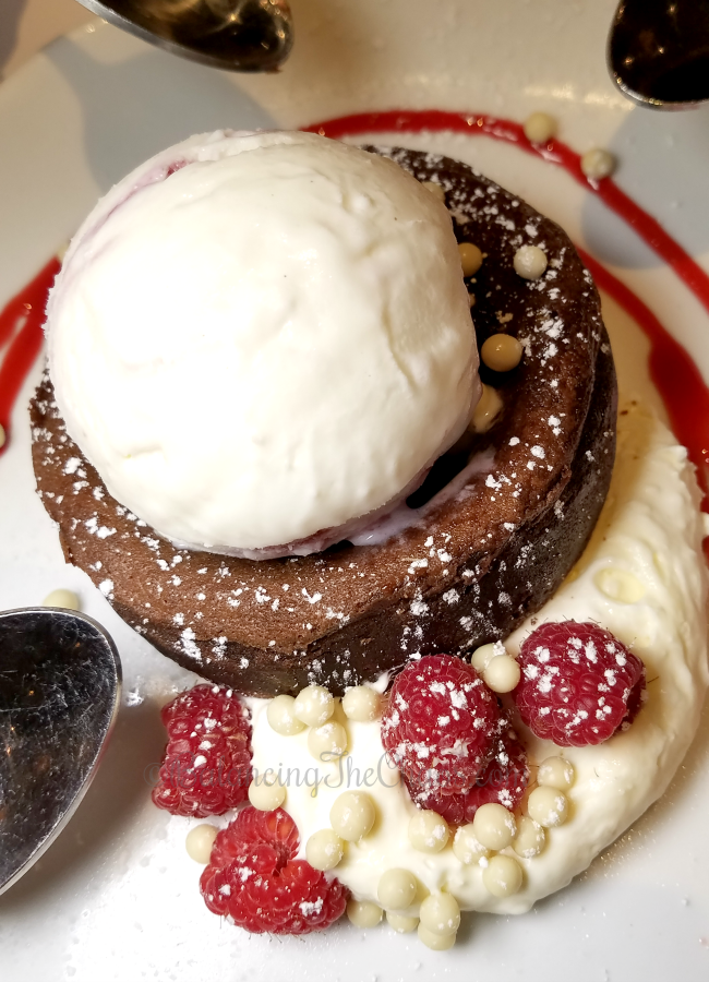 Molten Chocolate Cake Brio Tuscan Grille