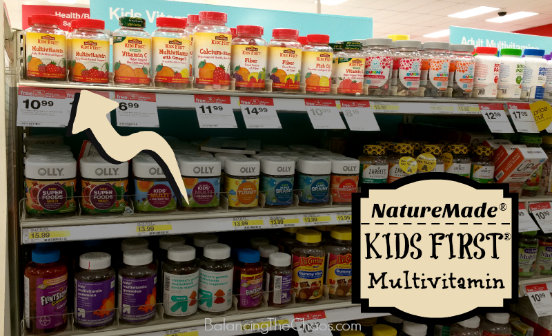 NatureMade Kids First Multivitamin at Target