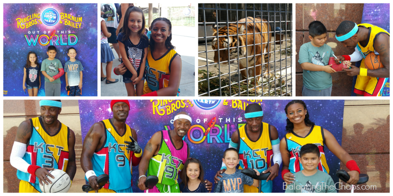 Ringling Bros Out of This World Collage