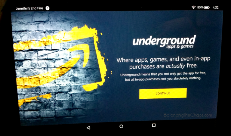 Apps and Games Actually FREE! from Amazon Underground - Balancing The Chaos