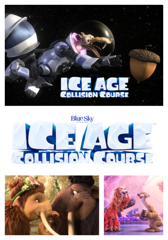 Ice Age Collision Course Blu Ray Giveaway