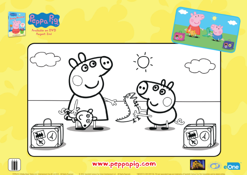 Peppa Pig Coloring Pages