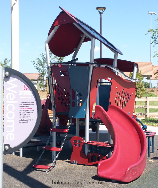 Tot playground at Stanton central park