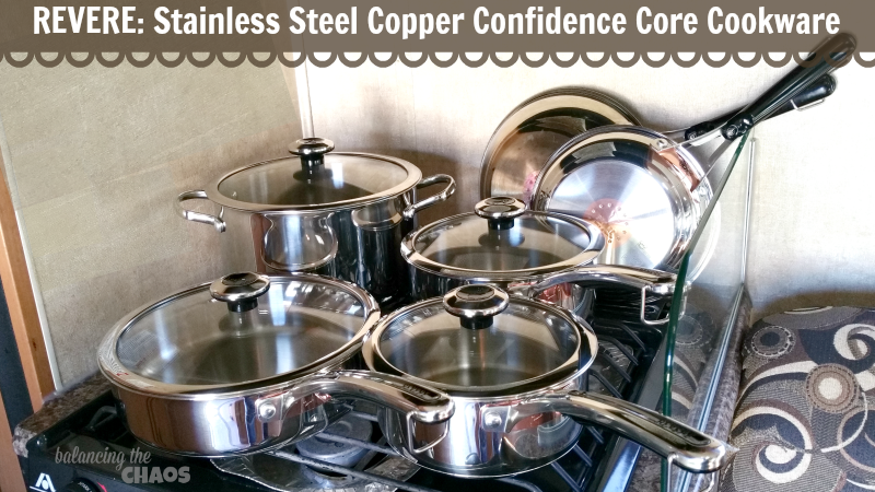 Revere Copper Bottom Line 7-piece Set 