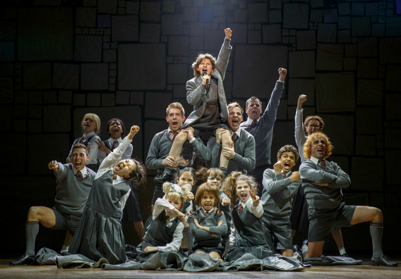 Revolting Children in Matilda The Musical at Segerstrom Center for the Arts (Joan Marcus)