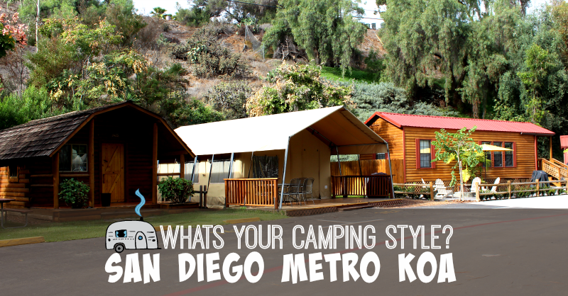 A Variety Of Camping Options At San Diego Metro Koa Balancing