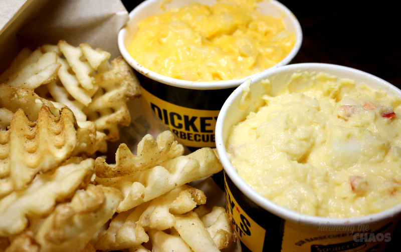 Dickeys Sides Mac N Cheese Potato Salad Fries