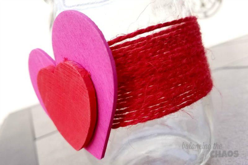 DIY Mason Jar Valentine Candle Holders Balancing The Chaos