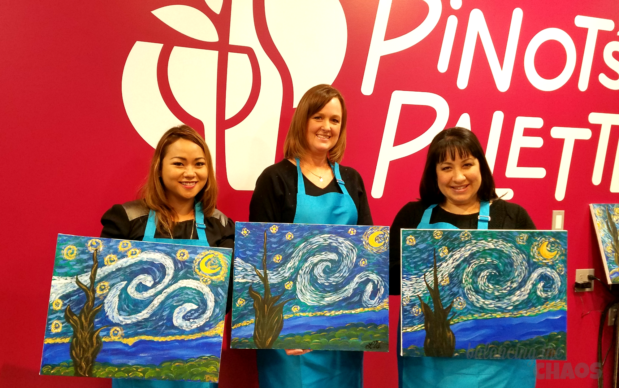 Pinots Palette Aliso Viejo Our Stary Night