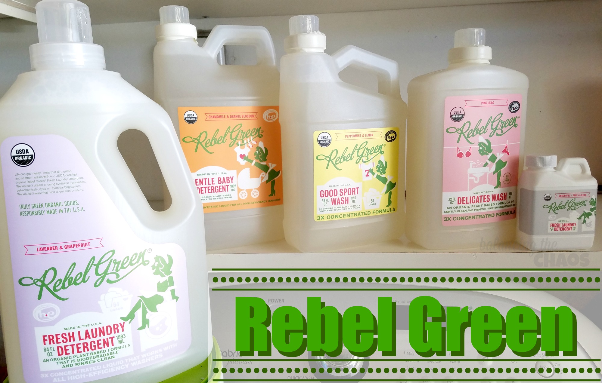 Rebel Green Laundry Detergent