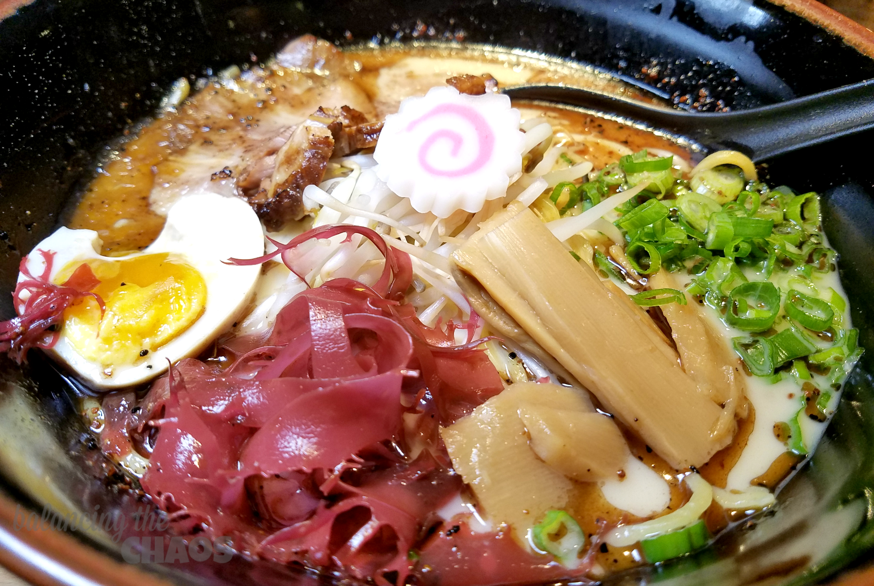 3rd Generation Ramen and Sushi Black Garlic Tonkotsu