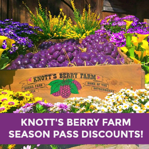 Knott's Berry Farm Season Pass Discounts