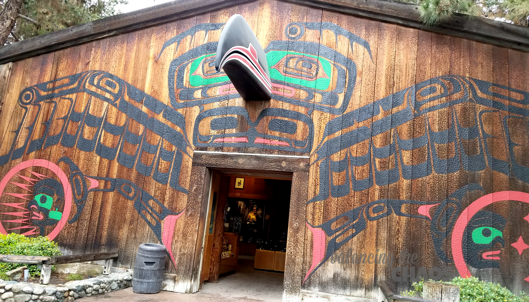 Knott's Berry Farm Field Trip Native American Longhouse