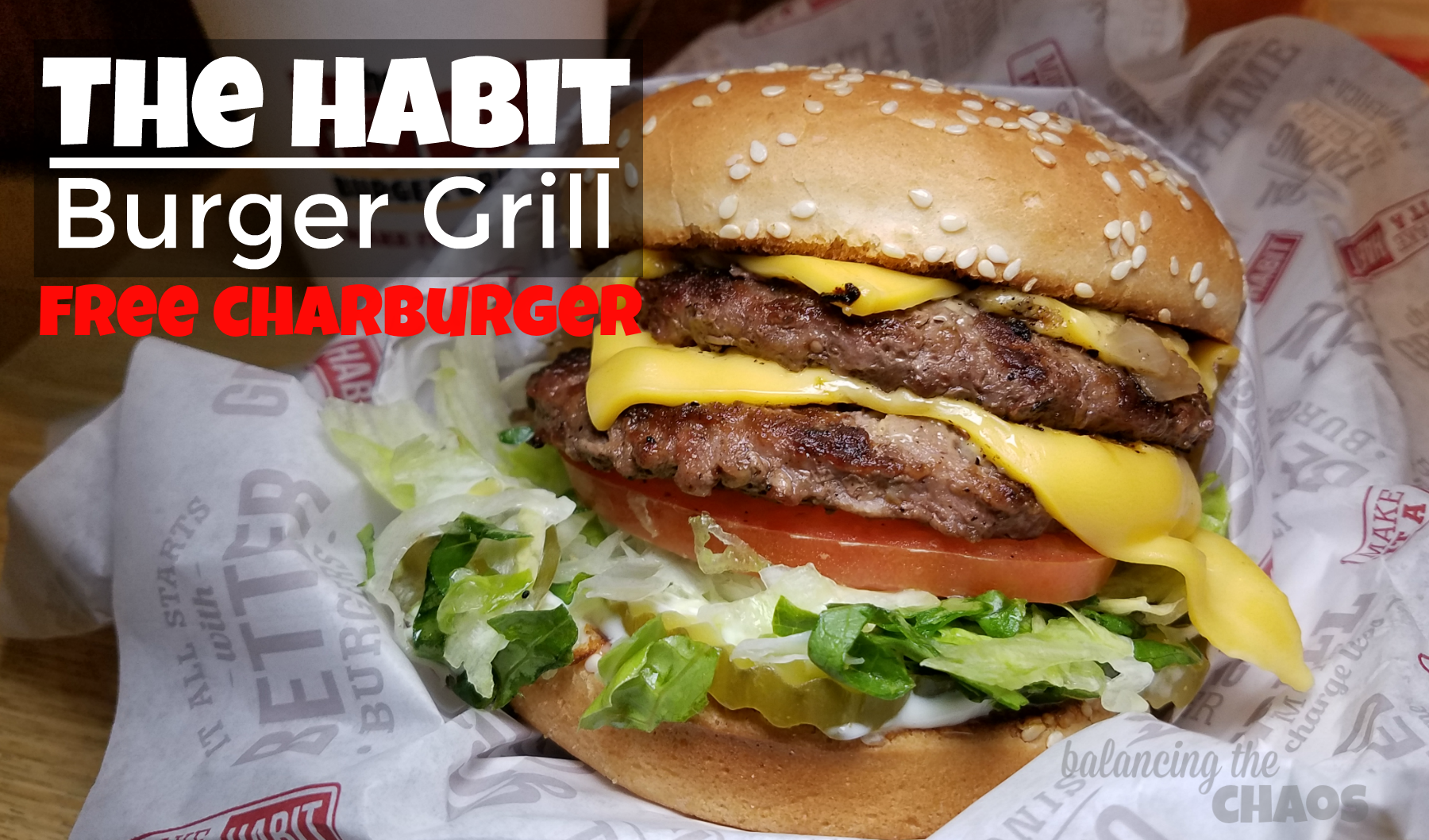 The Habit Burger Grill Free Charburger