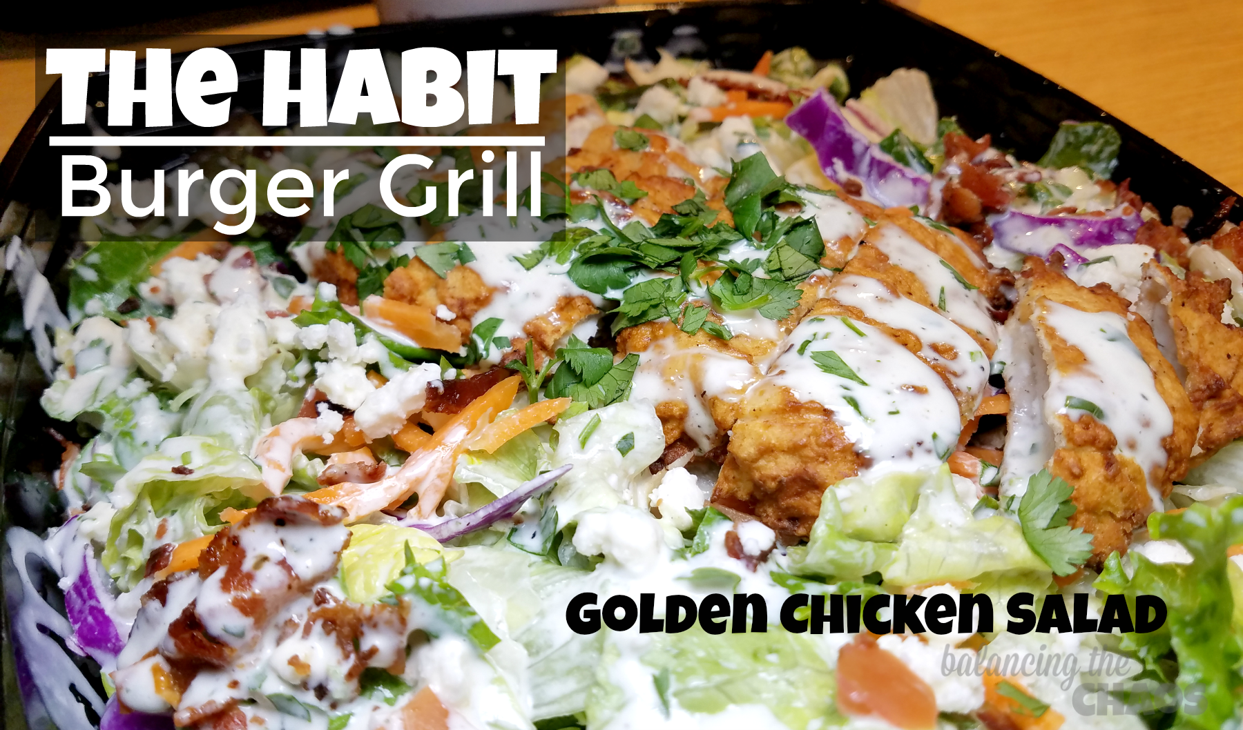 The Habit Burger Grill Golden Chicken Salad