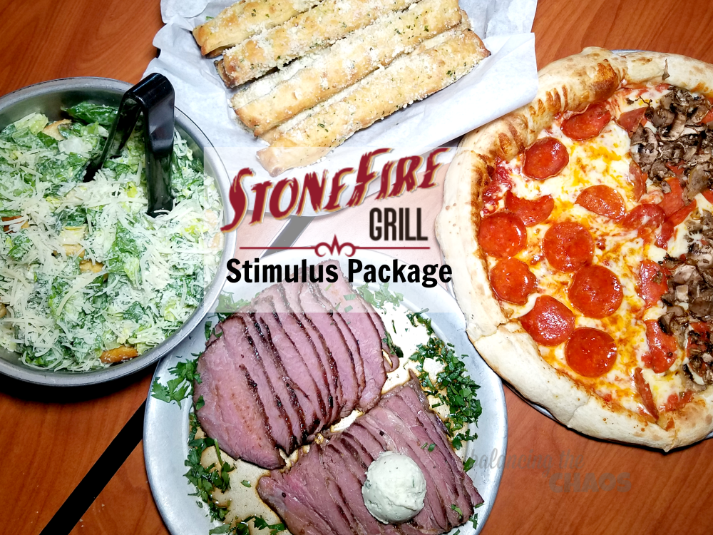 Stonefire Grill Stimulus Package