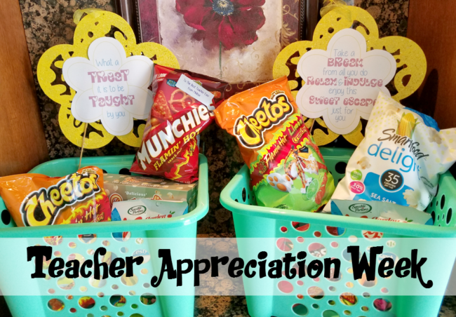 FREE PRINTABLES: Teacher Appreciation Week | #TeacherAppreciation # ...