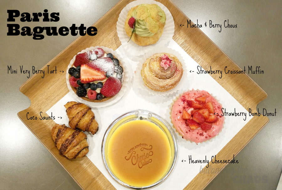 Paris Baguette Sample Platter