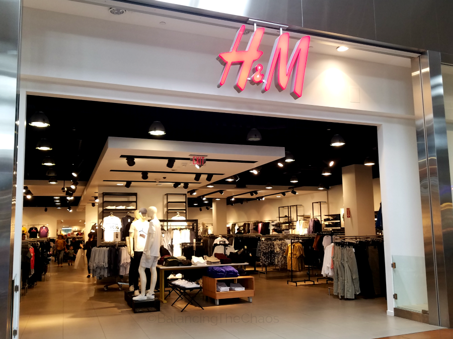 H and M at Ontario Mills Mall