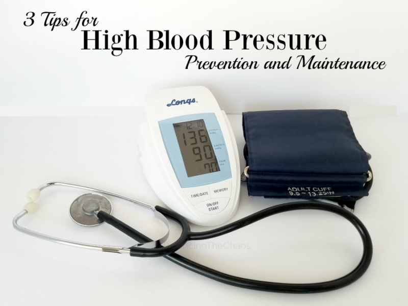 3 Tips for High Blood Pressure Prevention and Maintenance Balancing