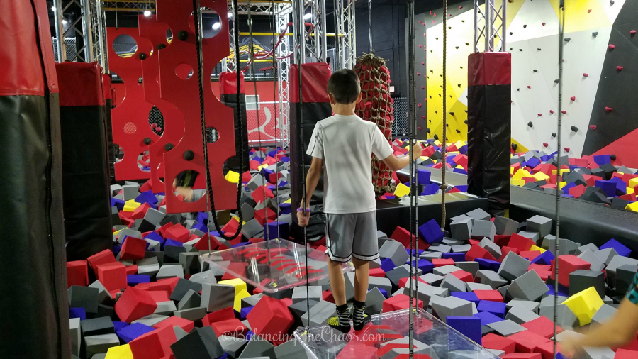 Ninja Obstacle Course at CircusTrix