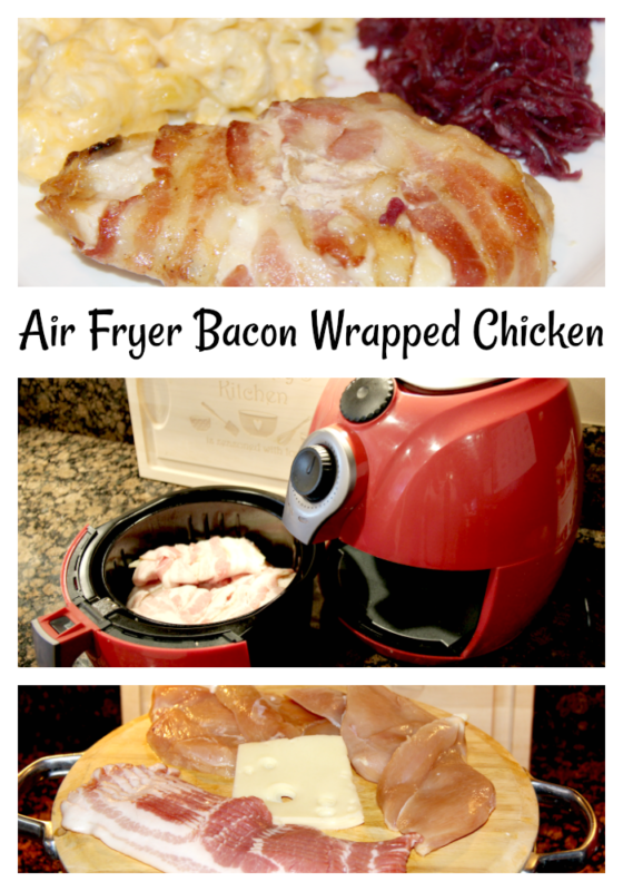 Recipe Air Fryer Bacon Wrapped Chicken Balancing The Chaos
