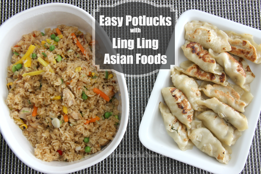 Easy Potluck with Ling Ling Steamed Dumplings