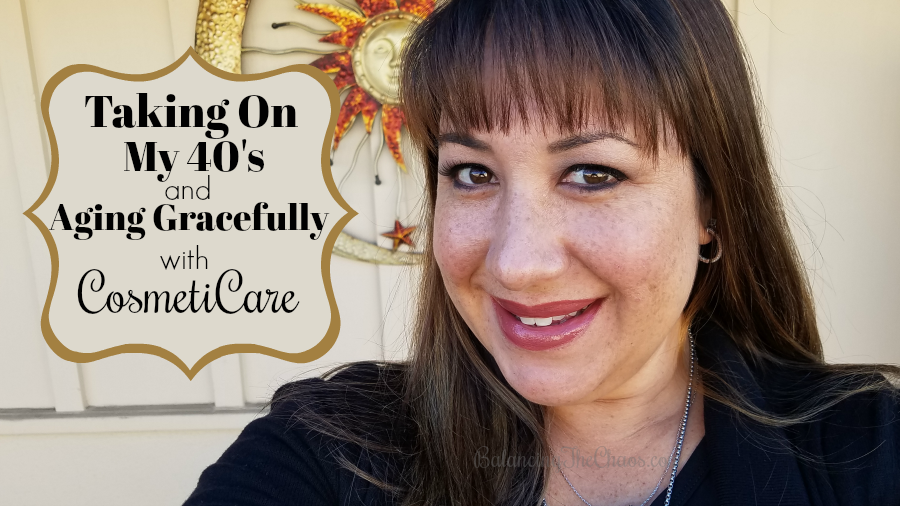 Taking on my 40s and Aging Gracefully with CosmetiCare