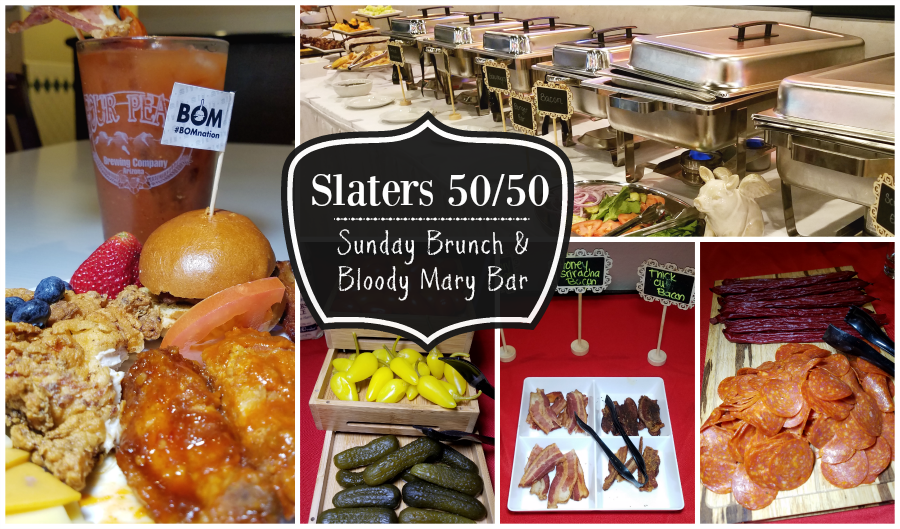 Slaters 5050 Sunday Brunch and Bloody Mary Bar