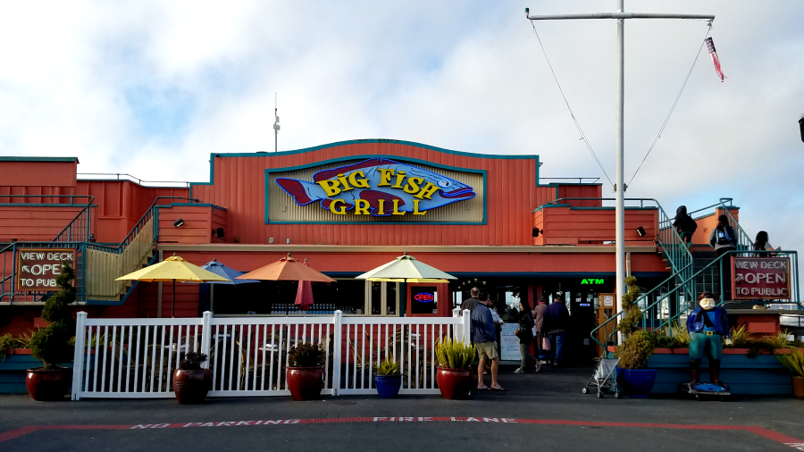 Big Fish Grill Old Fisherman's Wharf Monterey