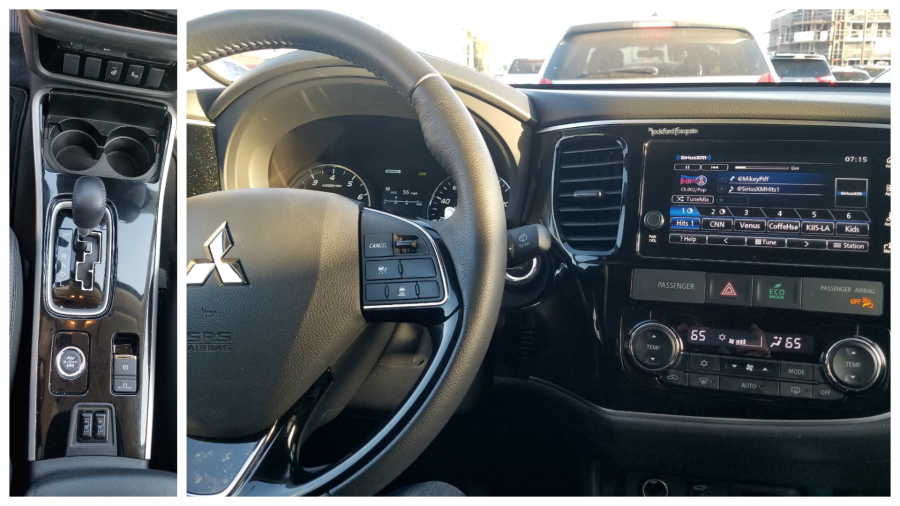 Features in the Mitsubishi Outlander