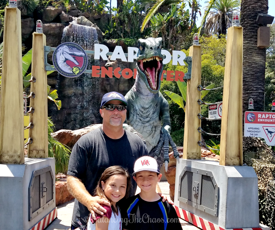 Raptor Encounter at Universal Studios Hollywood