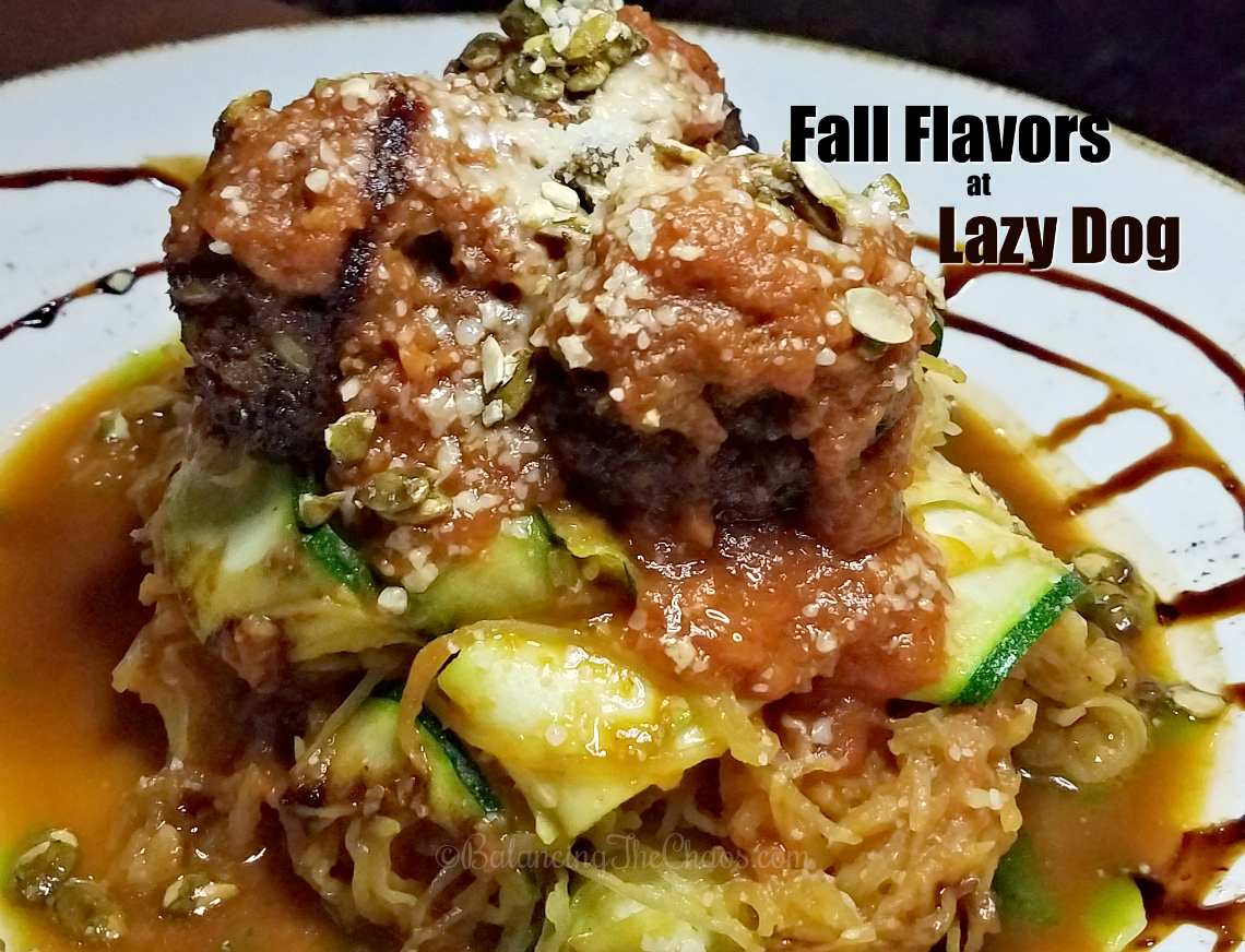 Fall Flavors at Lazy Dog