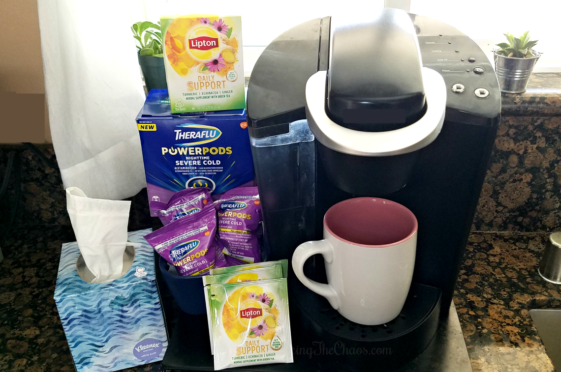 Preparing for the flu season with Theraflu, Kleenex and Lipton