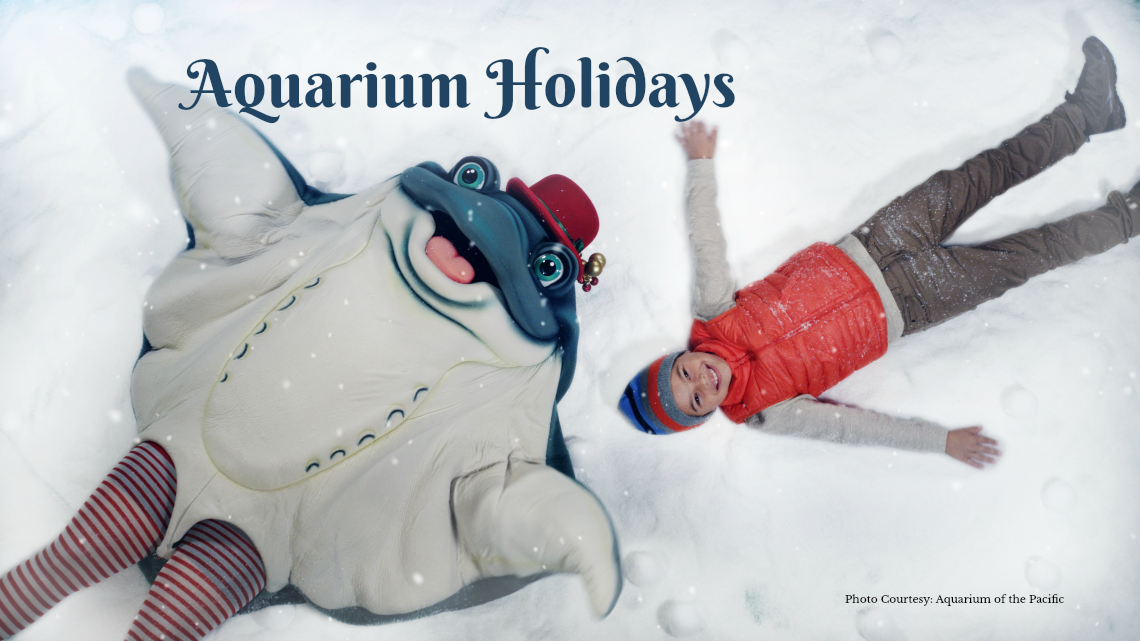 Aquarium Holidays at the Aquarium of the Pacific
