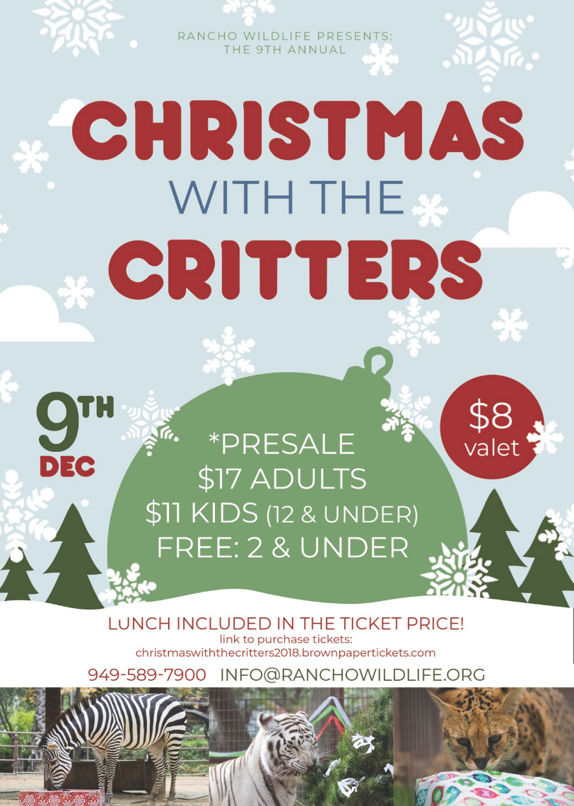 Christmas with the Critters - Rancho Las Lomas Foundation