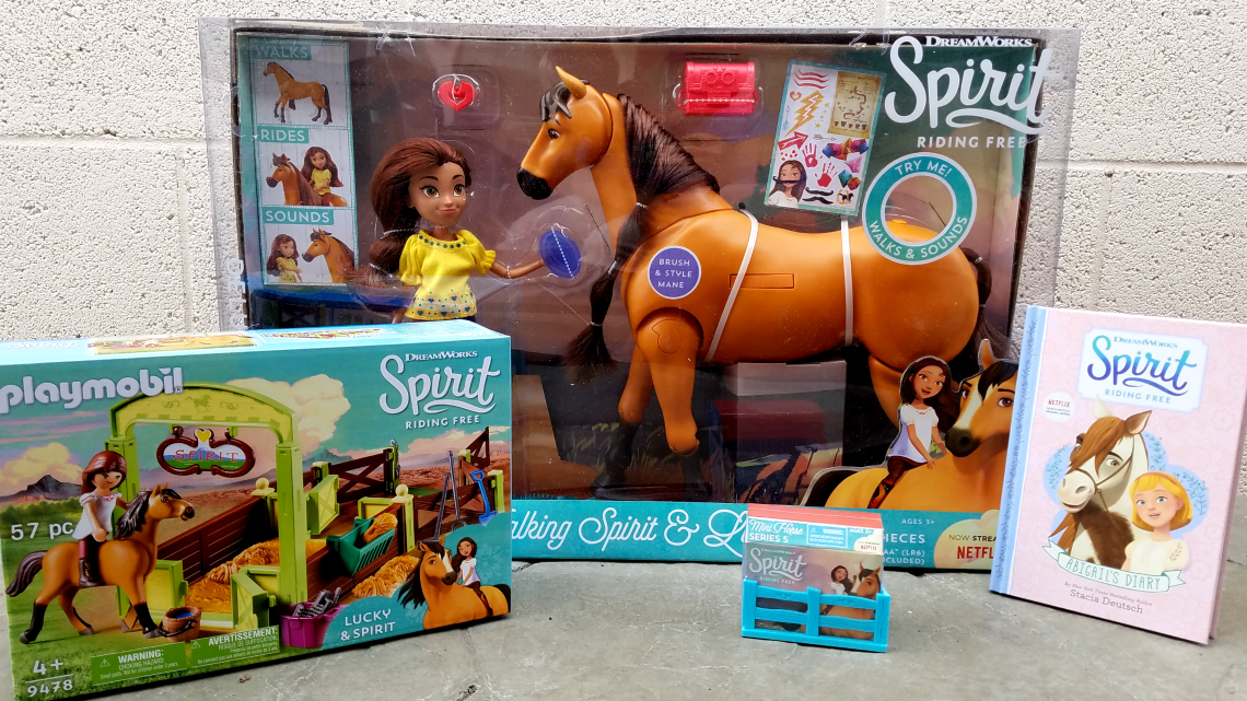 Spirit Riding Free Toys available for purchase