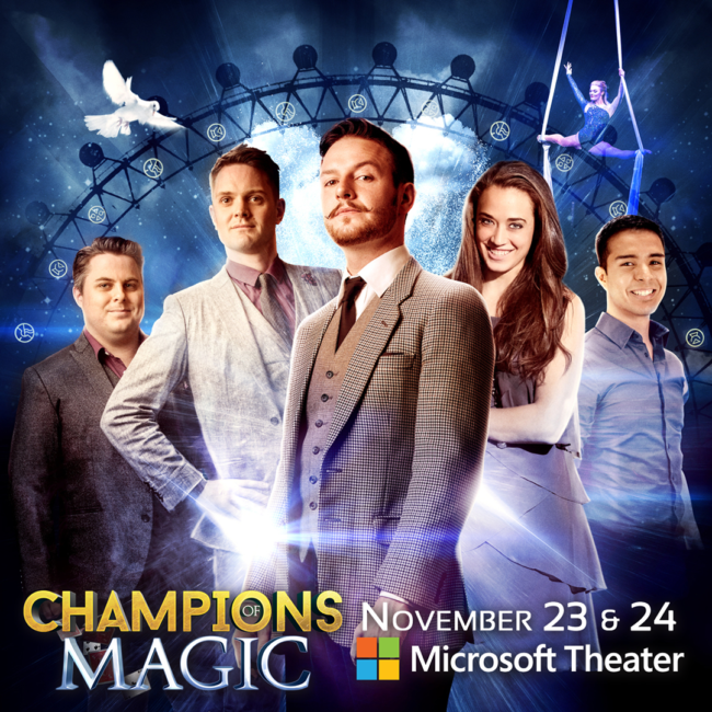 Champions of Magic at the Microsoft Theater