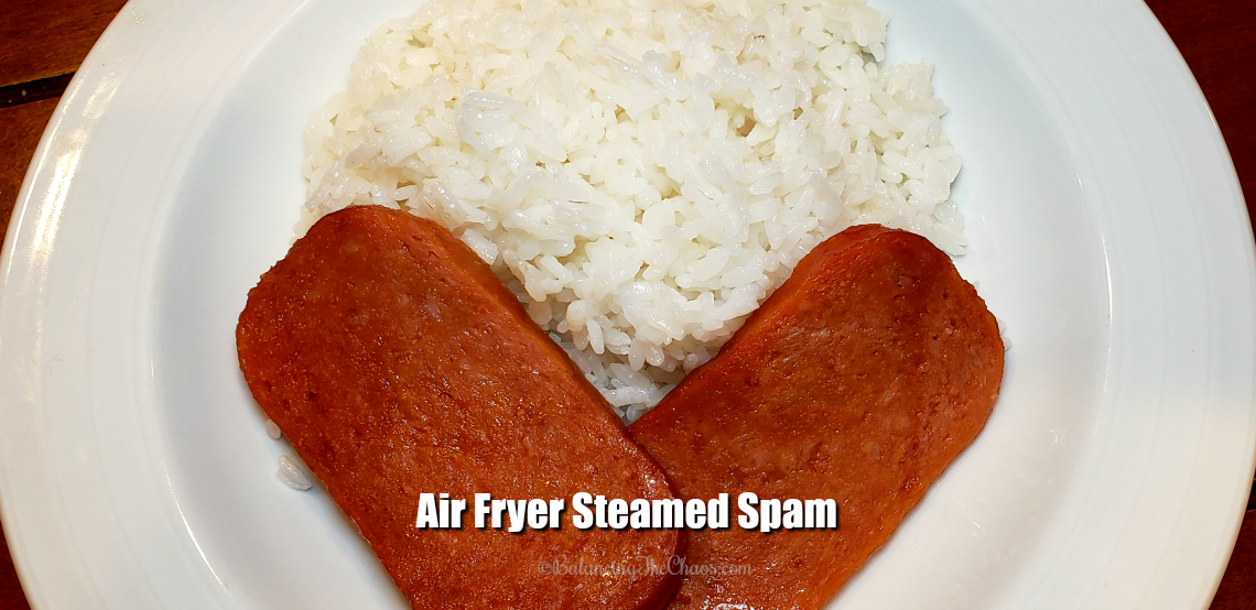 Air Fryer Steamed Spam