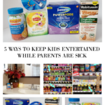 5 WAYS TO KEEP KIDS ENTERTAINED WHILE PARENTS ARE SICK